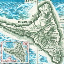 Mapa Wyspy Anjouan