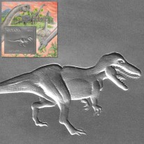 Dinozaur Tyranozaur w Prawo...