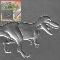 Dinozaur Tyranozaur w Prawo...