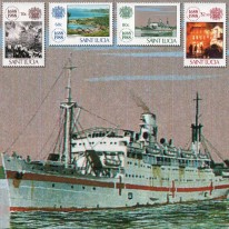 Statek, Port i Pożar