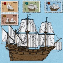 Żaglowce Karawela Galeon...
