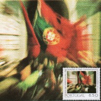 Flaga Portugalii Camoes