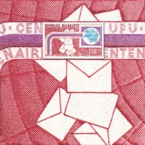Listy Poczta UPU Kula Ziemska