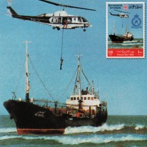 Tankowiec i Helikopter