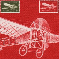 Samolot Bleriot XI Poczta...