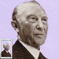 Kanclerz Konrad Adenauer...