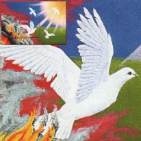Biały Gołąb i Pożar