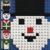 LEGO Mikołaj Bałwan Prezent