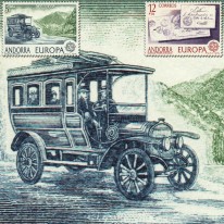 Samochód Pocztowy EUROPA CEPT