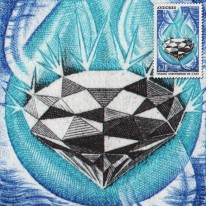 Diament w Kropli Wody
