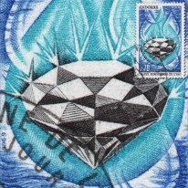 Diament w Kropli Wody