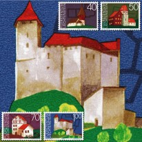 Budynki Zamek Kościół