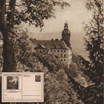 Hindenburg i Zamek Rudolstadt