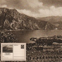 Hindenburg i Jezioro Traunsee