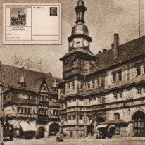 Hindenburg i Ratusz Eisenach
