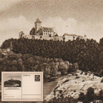 Hindenburg i Zamek Wachsenburg