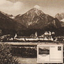 Hindenburg i Alpy Füssen