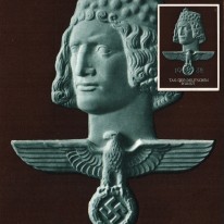 Głowa Orzeł Swastyka