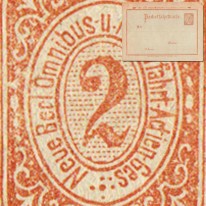 Berlin Packetfahrt Żółta 2Pf