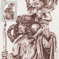 Święty Krzysztof z Jezusem