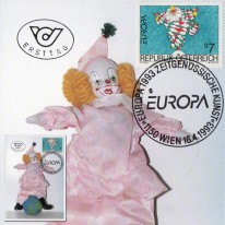 Harlekin Klaun EUROPA CEPT