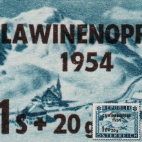 Alpy Zimą Lawina