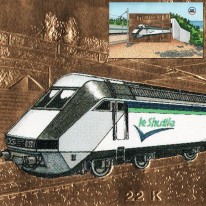 Lokomotywa Tunel La Manche...