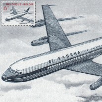 Samolot Boeing 707 Sabena