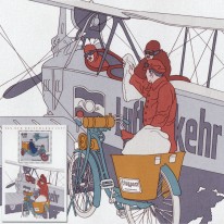 Transport Poczty Motor Samolot
