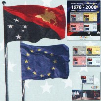 Flagi Unii Europejskiej i...