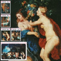 Malarstwo Rubens Uczta...