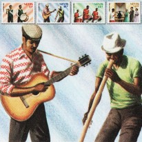 Muzycy Chór Bębniarze