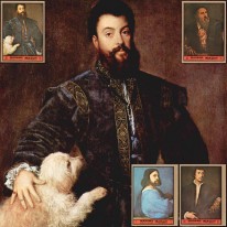 Malarstwo Tycjan Portrety