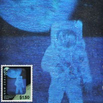 Lądowanie na Księżycu Hologram