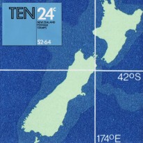 Mapa Nowej Zelandii