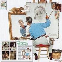 Norman Rockwell Rysunki