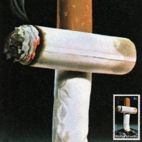 Papieros Palenie Krzyż