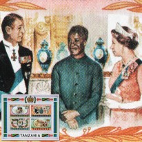 Elżbieta II Prezydent Nyerere