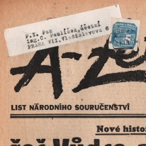 Gazeta A-Zet Ranní 7.10.1939