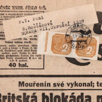 Gazeta Večerní České Slovo...