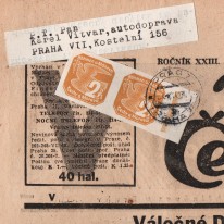 Gazeta Večerní České Slovo...