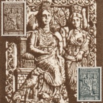 Relief Boginie Astarte i Tyche