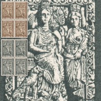 Relief Boginie Astarte i Tyche