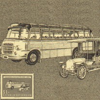 Stary Autobus Pocztowy