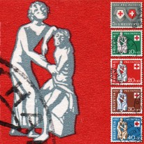 Herb Szwajcarii Czerwony...