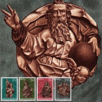 Anioł Madonna Bóg Ojciec