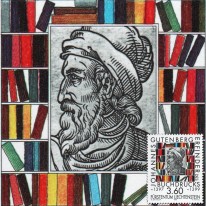 Drukarz Johannes Gutenberg
