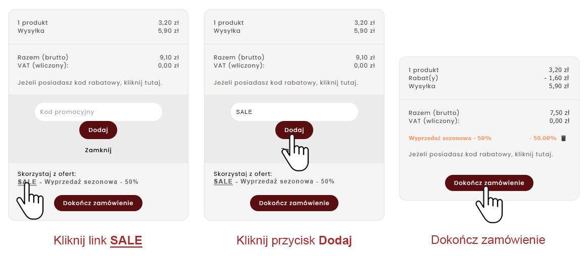 Otrzymaj 50% zniżki na zakupy w sklepie internetowym www.citizenA.pl