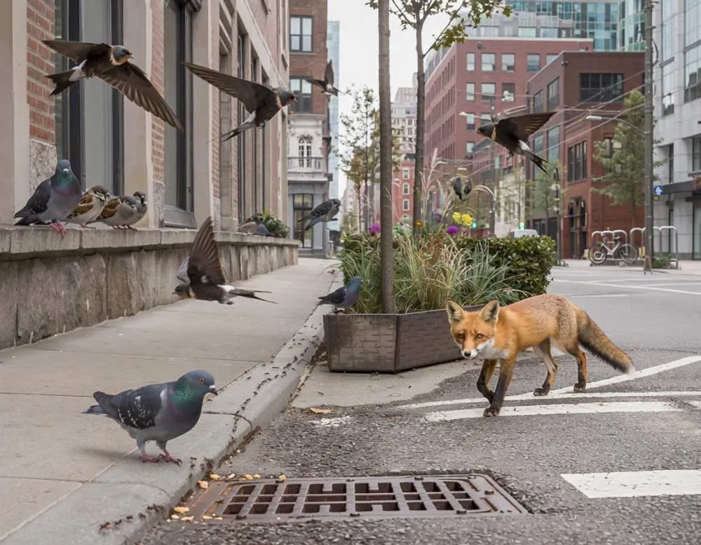 fauna miejska jako infrastructure: ptaki, ssaki oraz owady mierzalne